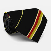 Rome stripes flag stropdas (Opgerold)