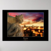 Rome Sunset Poster (Voorkant)