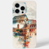 Rome Symfonie: Colosseum & Trevi Fontein Case-Mate iPhone Case (Achterkant)