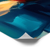 Rome Teddy Fauvist Sunset Skyline Print (Hoek)