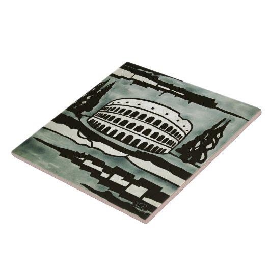 Rome Tegeltje (Zijkant)