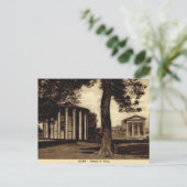 Rome, tempel van de Vestal Virgins Briefkaart (Staand voorkant)