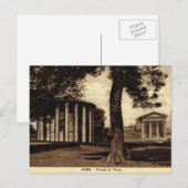 Rome, tempel van de Vestal Virgins Briefkaart (Voorkant / Achterkant)