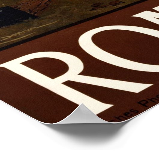 Rome Travel Poster (Hoek)