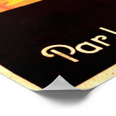 Rome, trein de luxe "Rome Express" Poster (Hoek)