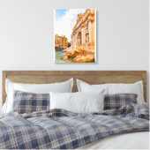 Rome Trevi Canvas Afdruk (Insitu (Slaapkamer))