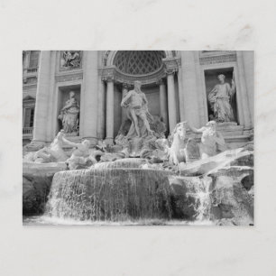 Rome, Trevi Fontein Briefkaart
