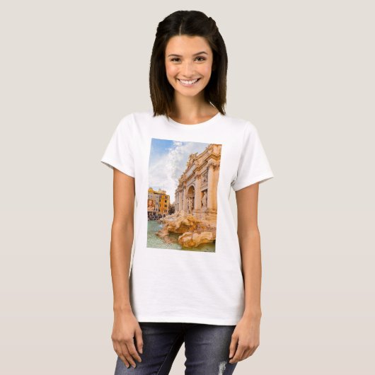 Rome Trevi T-shirt (Voorkant volledig)