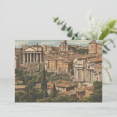 Rome uitnodiging (Staand voorkant)