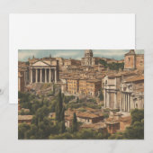 Rome uitnodiging (Voorkant / Achterkant)