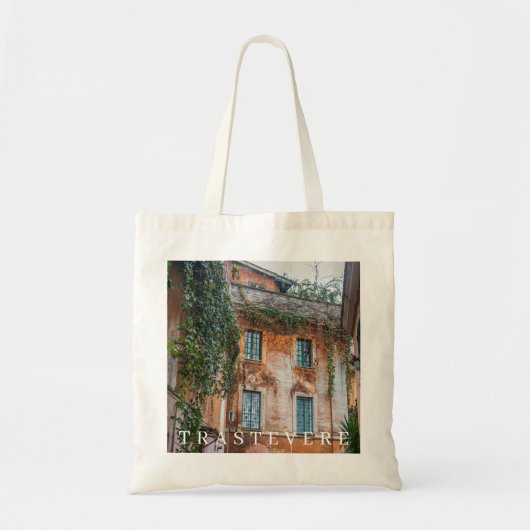 Rome uitzicht canvas tas trastevere (Voorkant)