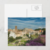 Rome - Uitzicht van het Forum Romanum briefkaart n (Voorkant / Achterkant)