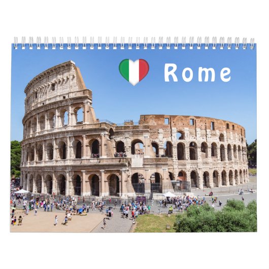 Rome & Vaticaan Kalender (Hoes)