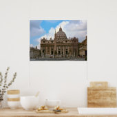 Rome, Vaticaan, Sint-Peter Basilica Poster (Keuken)