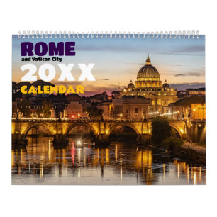Rome Vaticaanstad Italië 2027 Agenda Kalender