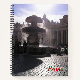 Rome, Vaticaanstad. Notitieboek