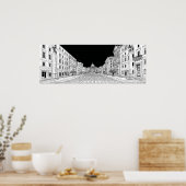 Rome Vaticaanstad Sint-Pietersbasiliek Travel Prin Poster (Keuken)