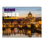 Rome Vatican City Italy 2026 Calendar Kalender (Hoes)