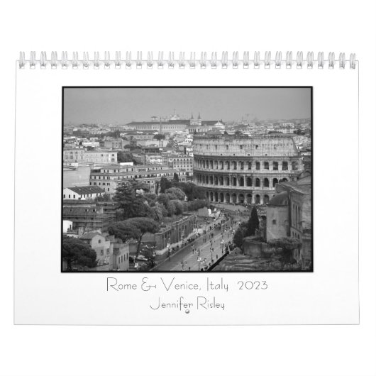 Rome & Venetië, Italië - Kalender 2025 (Hoes)