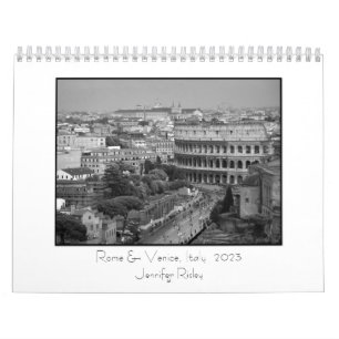 Rome & Venetië, Italië - Kalender 2025