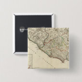 Rome Vierkante Button 5,1 Cm (Voorkant /achterkant)
