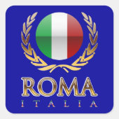 Rome Vierkante Sticker (Voorkant)