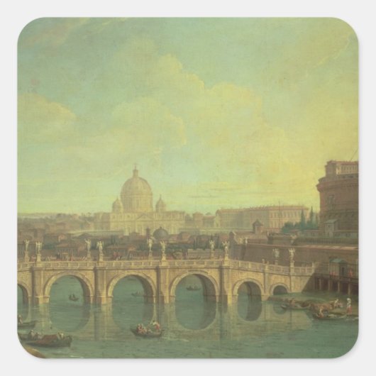 Rome Vierkante Sticker (Voorkant)