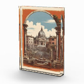 Rome vintage poster fotoblokken (Rechts)