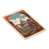 Rome vintage poster magneet (Rechterzijde)