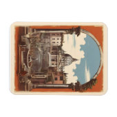 Rome vintage poster magneet (Horizontaal)