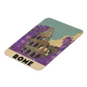 Rome Vintage Reisposter Magneet (Linkerzijde)