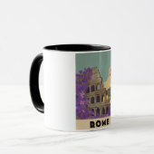 Rome Vintage Reisposter Mok (Voorkant links)