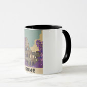 Rome Vintage Reisposter Mok (Voorkant rechts)