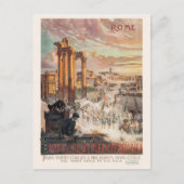 Rome Vintage Travel Poster 1906 Briefkaart (Voorkant)