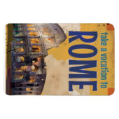 Rome Vintage Travel poster Magneet (Horizontaal)