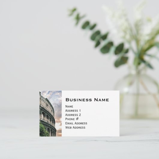 Rome Visitekaartje (Staand voorkant)