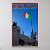 Rome - Vittorio Monument Poster (Voorkant)