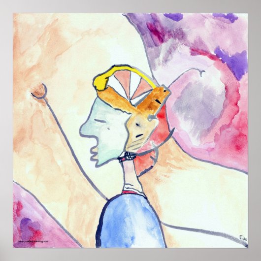 Rome was niet in een dag gebouwd poster (Voorkant)