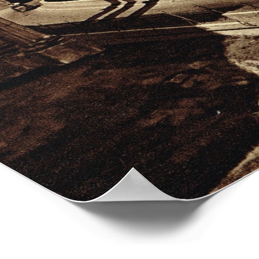 Rome, weg door het forum poster (Hoek)