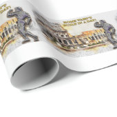 Rome werd niet gebouwd in een dag Colosseum Bodybu Cadeaupapier (Rol Hoek)