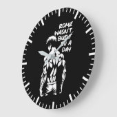 Rome werd niet in één dag gebouwd - Anime Bodybuil Grote Klok (Hoek)