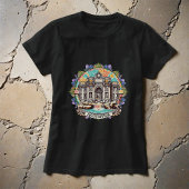 Rome Whispering Fountain Womens Basic T-shirt