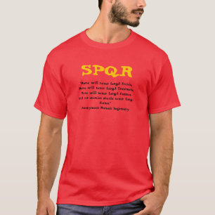 "Rome zal nooit vergeten. . . ", Tricolor T-shirt