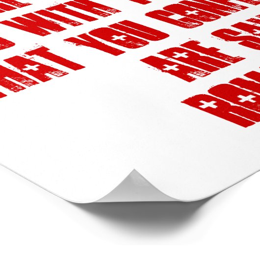 Romeinen 10:10 POSTER (Hoek)