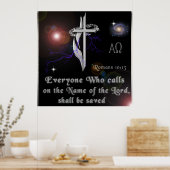 Romeinen 10:13 Poster (Keuken)