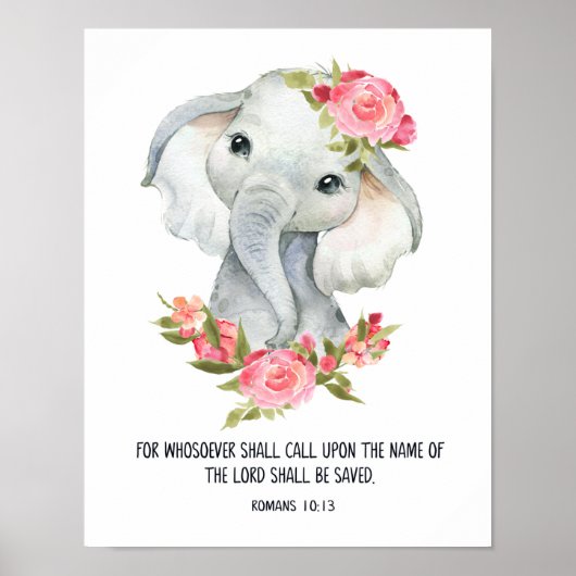 Romeinen 10:13, Zal Gered Worden, Naam Des Heeren, Poster (Voorkant)