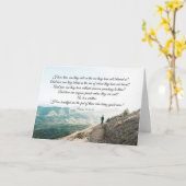 Romeinen 10:14-15 Hoe dan zullen ze hem oproepen Kaart (Gele Bloem)