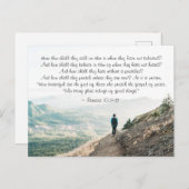 Romeinen 10:14-15 Hoe zullen ze hem dan bellen? Briefkaart (Voorkant / Achterkant)