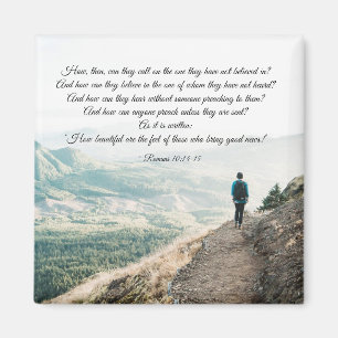 Romeinen 10:14-15 Hoe zullen ze hem dan bellen? Magneet