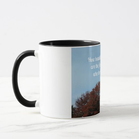 Romeinen 10:15 Hoe mooi zijn de voeten van die Mok (Links)